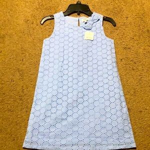 Baby Blue Eyelet Dress